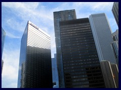 Skyline from the Loop, street level 53 - Illinois Center complex